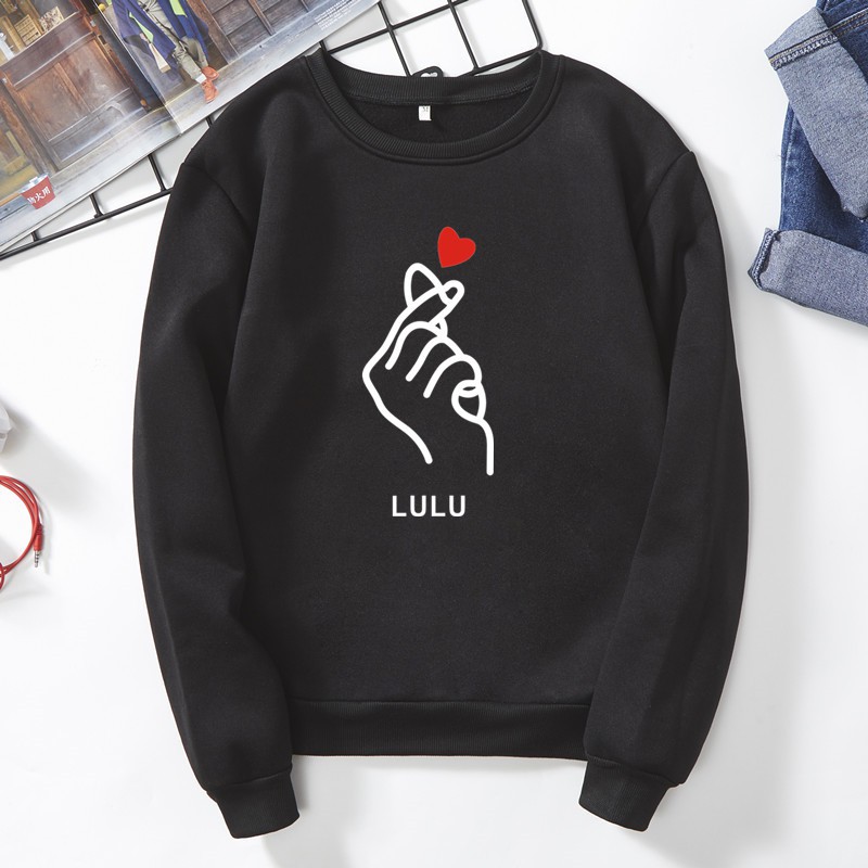 KW80653 LULU LOVE SHIRT BLACK